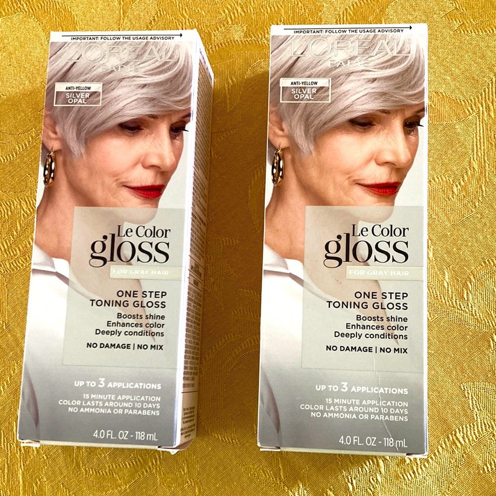 2/10 L’Oréal Paris Silver Opal Le  Color Gloss